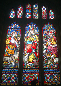 South aisle west window February 2011